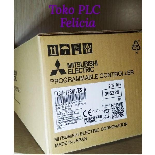 FX3U-128MT/ES-A Mitsubishi PLC FX3U128MTESA FX3U-128MT/ES Melsec FX Series