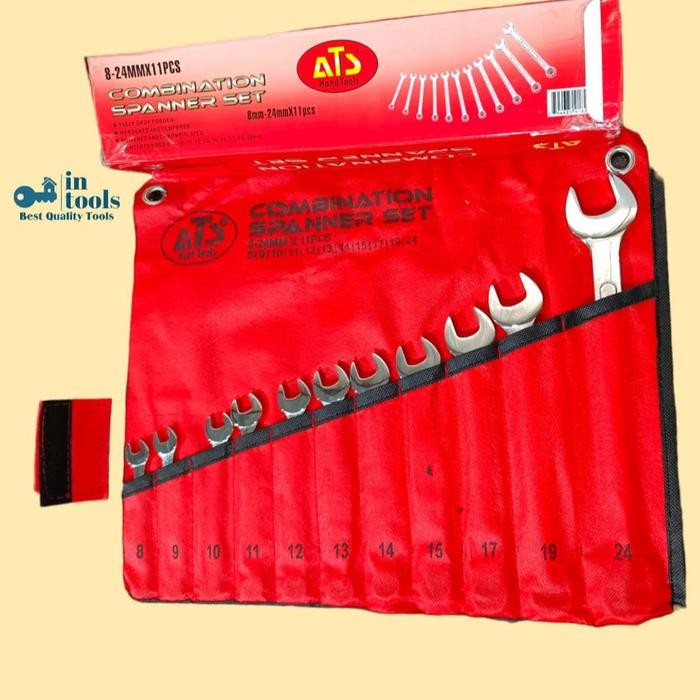 KUNCI RING PAS ATS SET 8-24 ( 11 PCS ) ORIGINAL