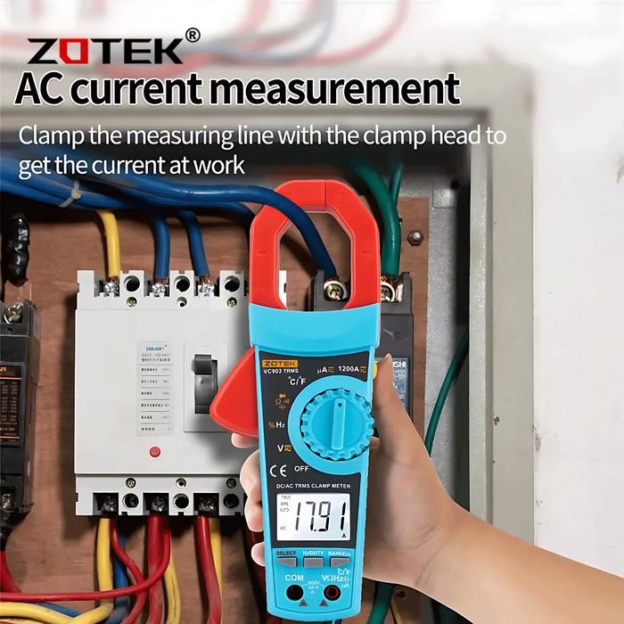 Zotek Vc903 Auto Range Clamp Meter Tang Ampere Digital Tang Ampere
