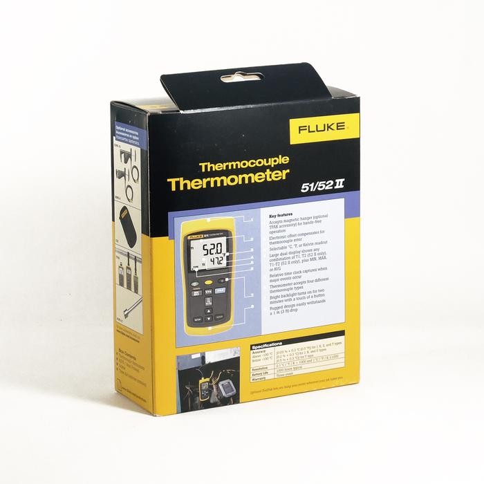 Fluke 52 Ii Dual Probe Digital Thermometer