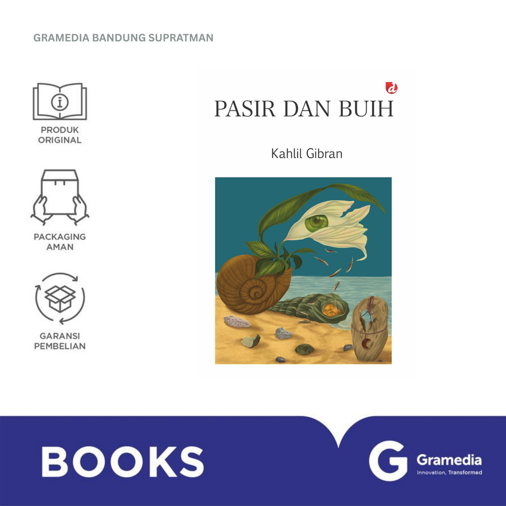 Gramedia Bandung Supratman | Buku Novel PASIR & BUIH | Buku Novel Best Seller | Buku Novel Original 
