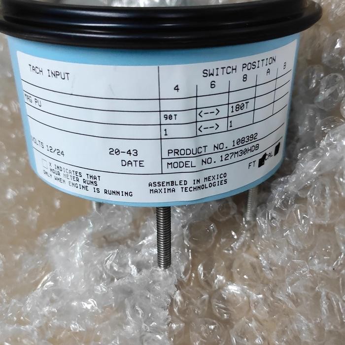 Paling Berkualitas Datcon Tachometer 108392 Rpm Terlariss 