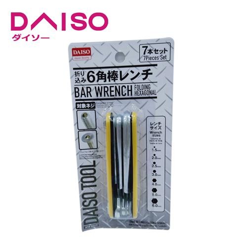 Sale Daiso Tool - Bar Wrench Folding Hexagonal