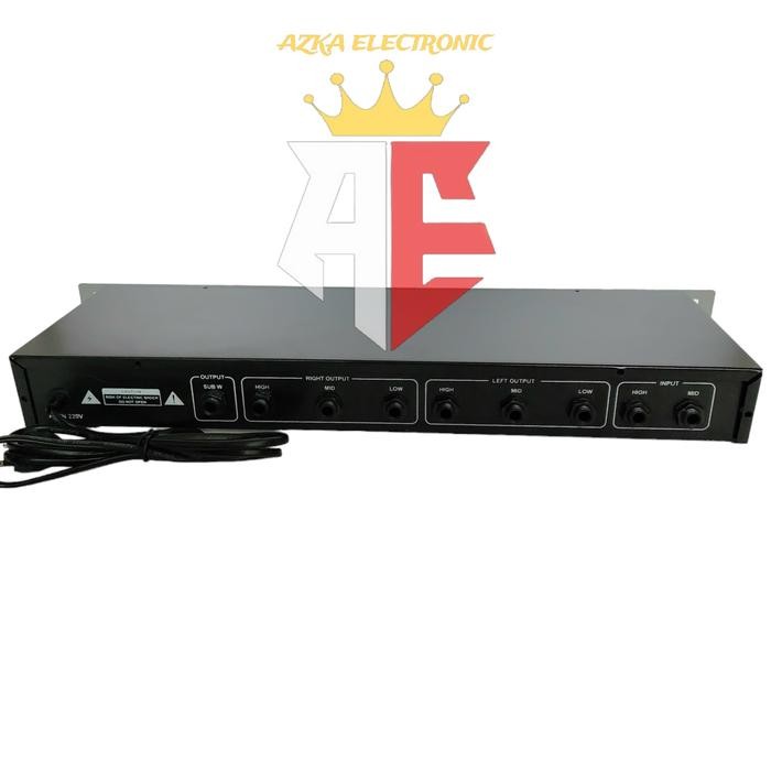 Crossover Aktif 4 Way Plus Subwoofer