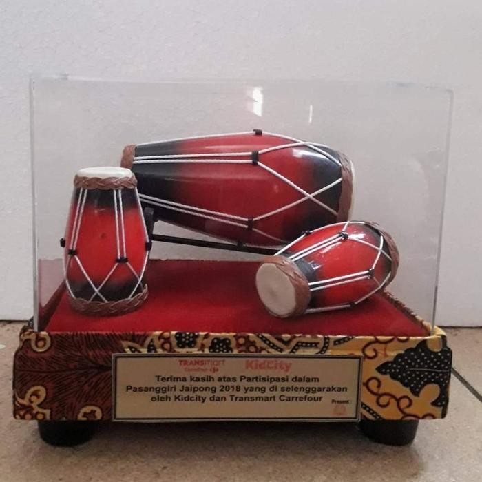 Pajangan Miniatur Alat Musik Gong