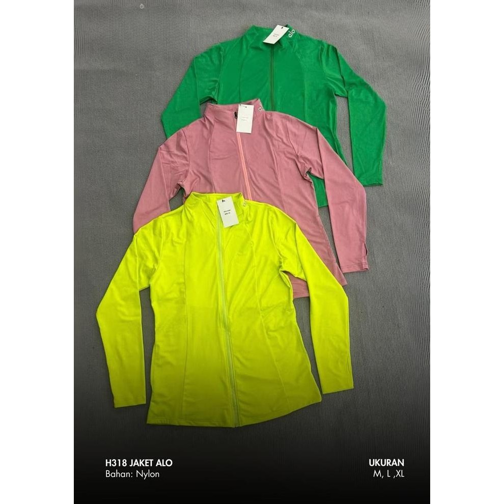 BAJU OLAHRAGA WANITA LENGAN PANJANG KAOS GOLF RUNNING SEPEDA IMPORT