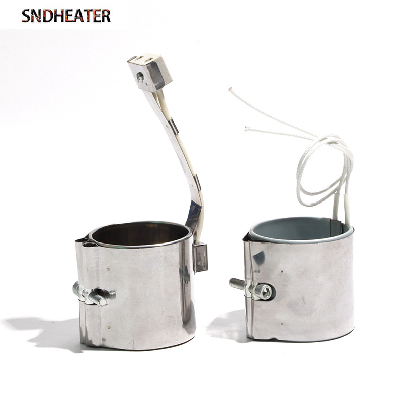 SNDHEATER Coil Heater Stainless Steel Band Heaters 70x25mm/70x30mm/70x40mm 160W-260W 110V/220V/380V 