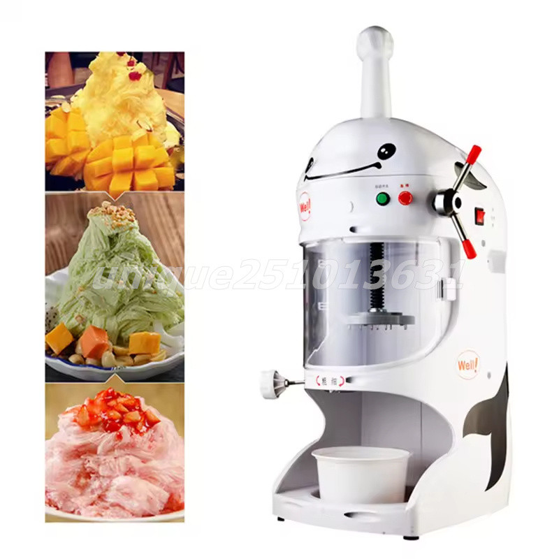 Automatic Ice Chopper Smoothie Ice Making Machine Electric Ice Crusher Shaver Snow Cone Ice Shaver M