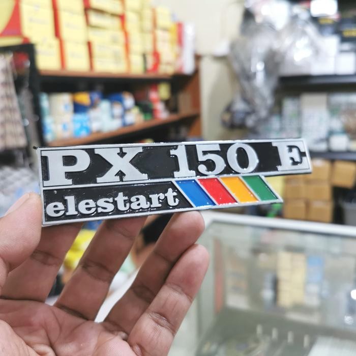 Emblem Vespa PX150E elestart