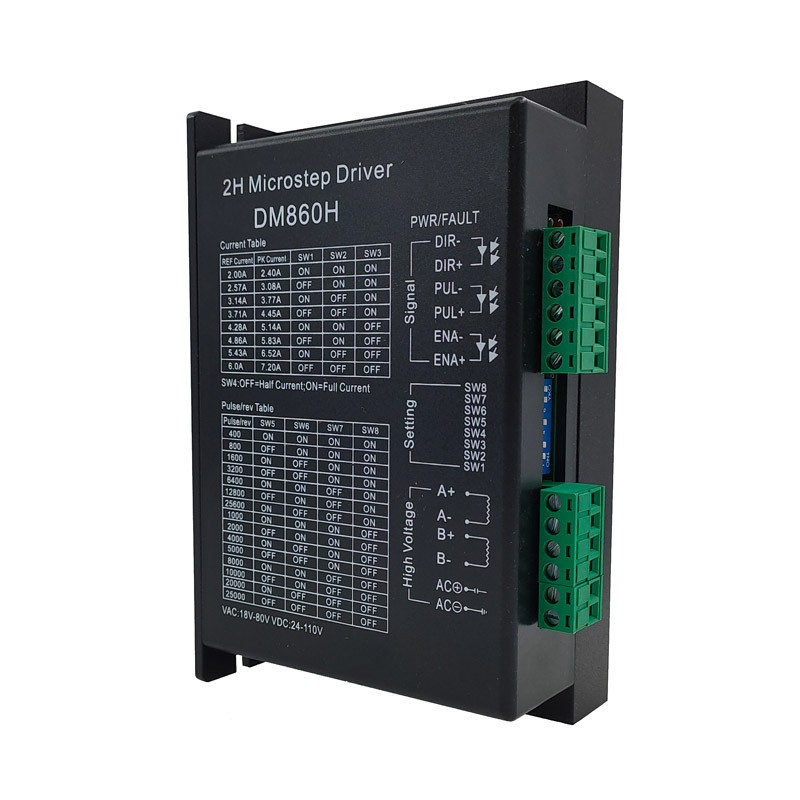 Stepper Motor Tb6600 Dm542 Dm556 Dm860 Dm860H Driver Cintroller Microstep Motor Brushless Shell For