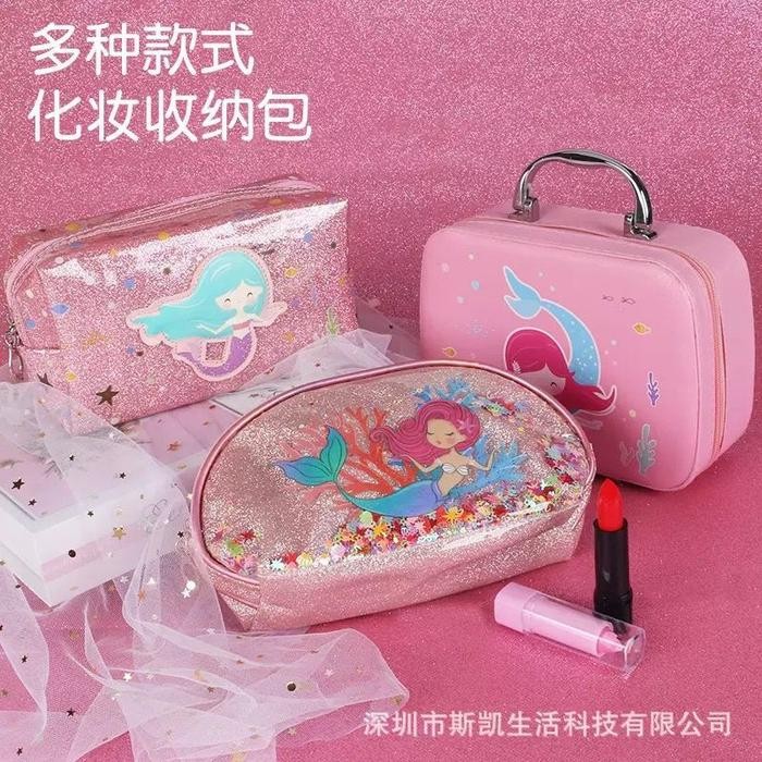 READY Make Up Anak Perempuan Mainan Make Up Set Dandan Anak Asli Non Toxic G00D QU4LITY