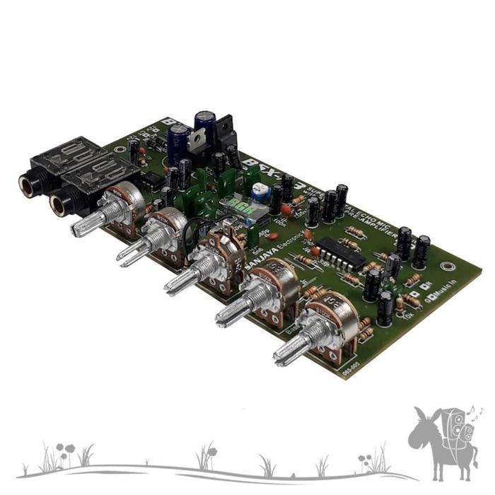 KIT TUNE TONE CONTROL TUN KONTROL DIGITAL ECHO MIC WITH STEREO BSX A3