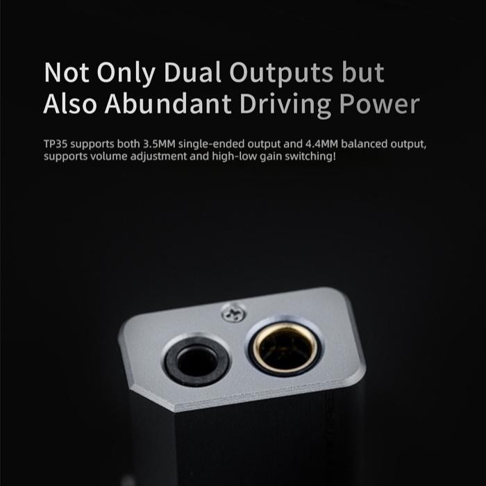 EPZ TP35 / TP35 PRO Dual CS43198 DAC Chip Amplifier Earphone Adapter