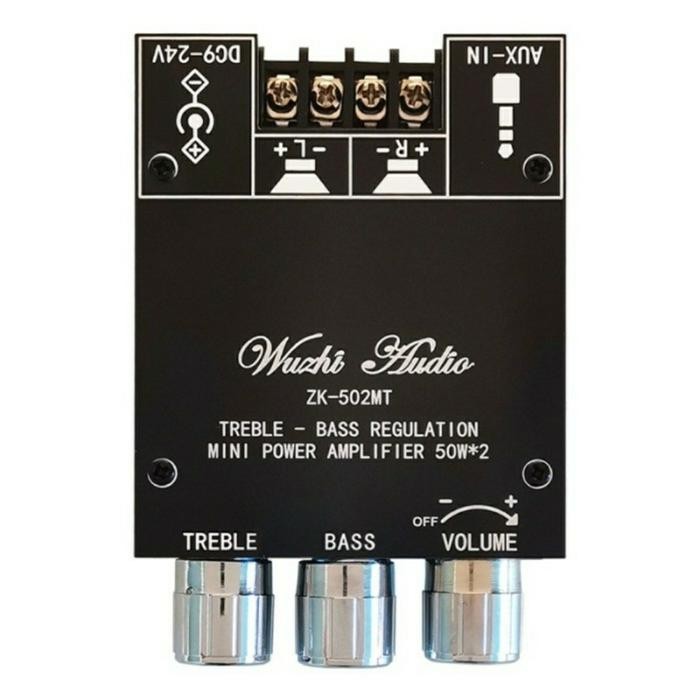 Audio Wuzhi ZK-502MT Bluetooth Mini Amplifier 2.0 Channel Stereo