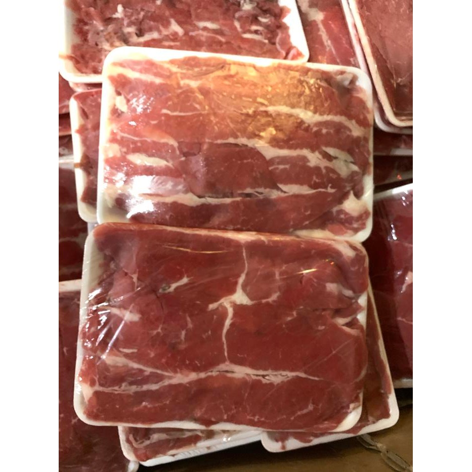 SerbaDaging- Brisket Pe Aus Slice Grassfed 500 Gram