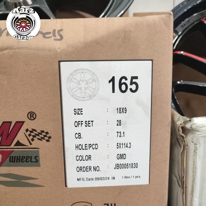 VELG SSW R18 RPF1 MADE IN THAILAND Gunmate