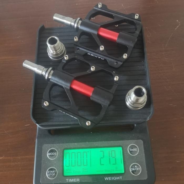 Pedal QR 3sixty TITANIUM for Seli Bromp 3sixty trifold black red