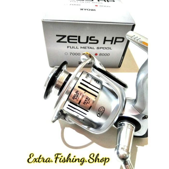 DUniaPancingan- Reel Ryobi Zeus 8000 Hp Power Handle, 6+1 Bb, Ukuran Besar