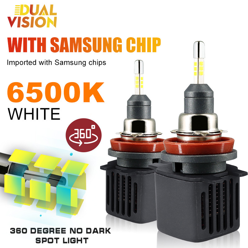 with SAMSUNG chip LED H7 360 50000LM H4 H1 H8 H11 9005 HB3 led 9006