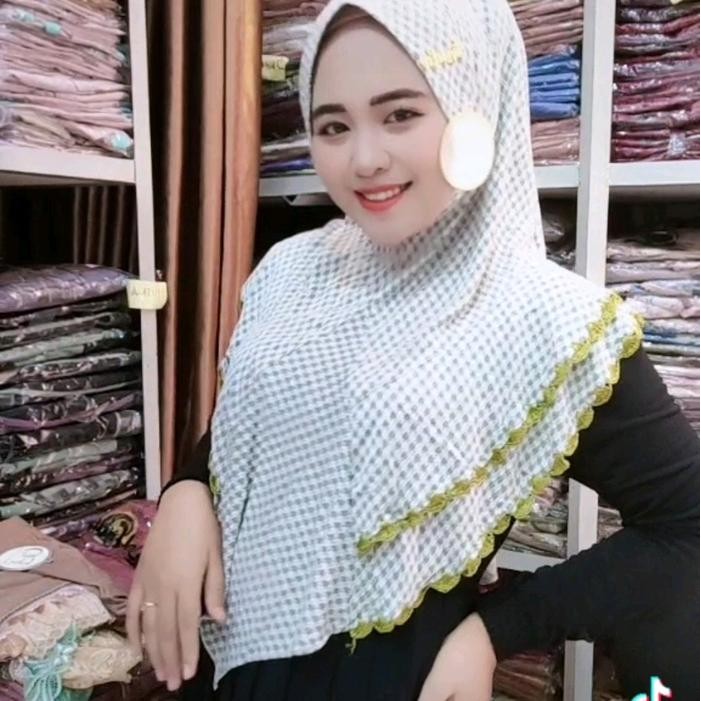 Prom0Besar- Hijab Fo Sunita Sulam Dua Layer