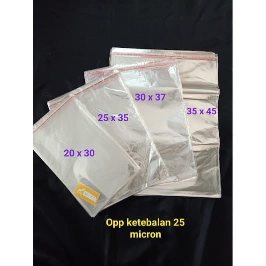 AtKqita- Plastik Opp 35 X 45 X 25 Micron/ Plastik