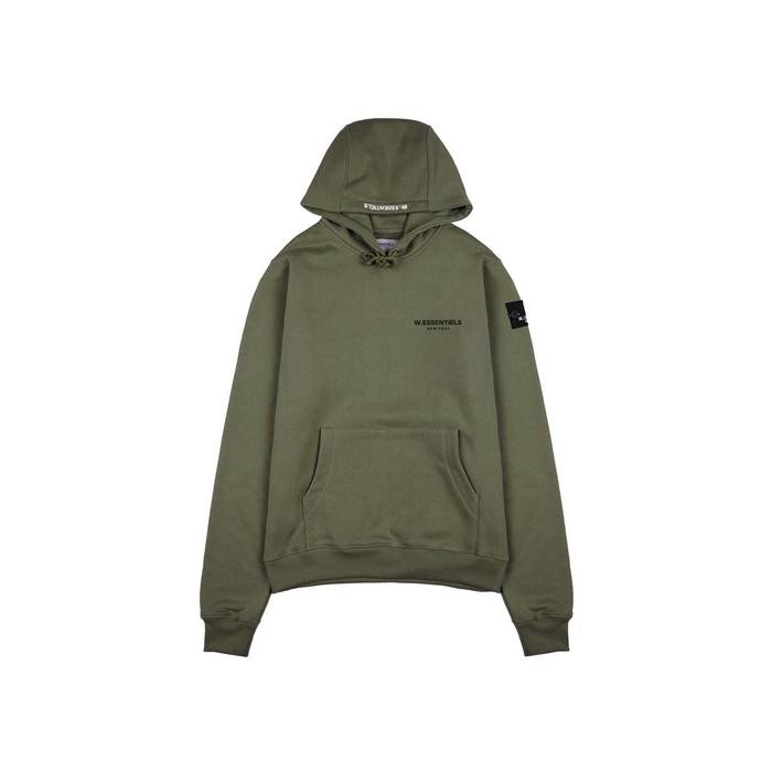 Sale W.Essentiels Le Petit Oversize Hoodie Olive