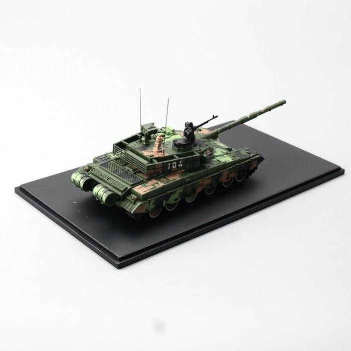 Diecast Miniatur Tank Tempur Ztz99 1:72