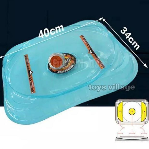 ARENA BEYBLADE STADIUM - ALAS TEMPAT BERMAIN GANGSING BEYBLADE