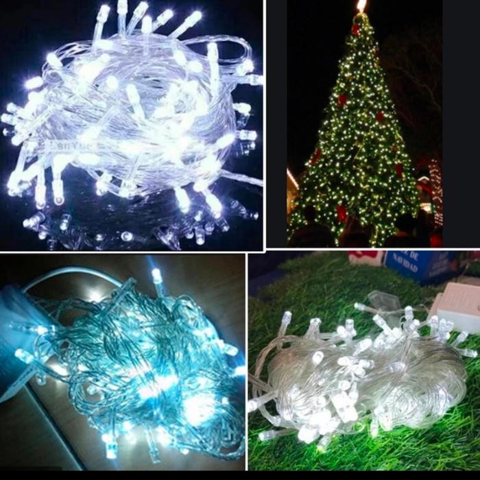 LAMPU HIAS POHON NATAL LED LIGHTS PUTIH