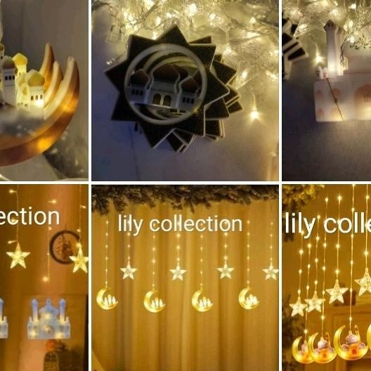 LAMPU LEBARAN/ LAMPU HIAS / LAMPU TIRAI LEBARAN/ HIASAN IDUL FITRI
