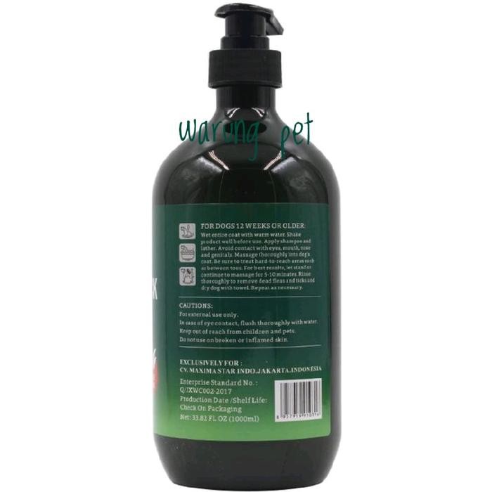 Orgo Flea & Tick Dog Shampoo 1000Ml - Shampoo Kutu Anjing Ultima Flea & Tick Dog Shampoo 1000Ml Tbk