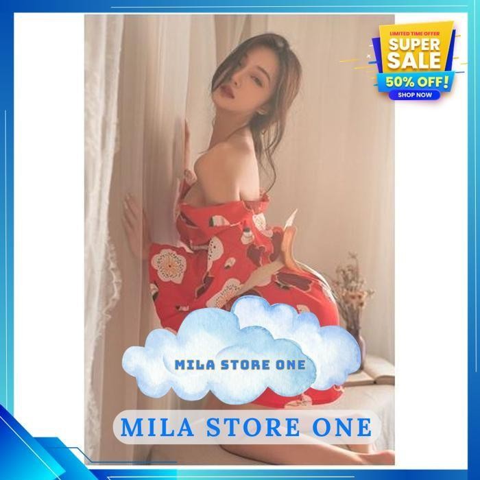 SEXY LINGERIE KIMONO BAJU TIDUR SEXY LINGERIE WANITA / COSTUM KIMONO JEPANG / BAJU KOSTUM KIMONO 242
