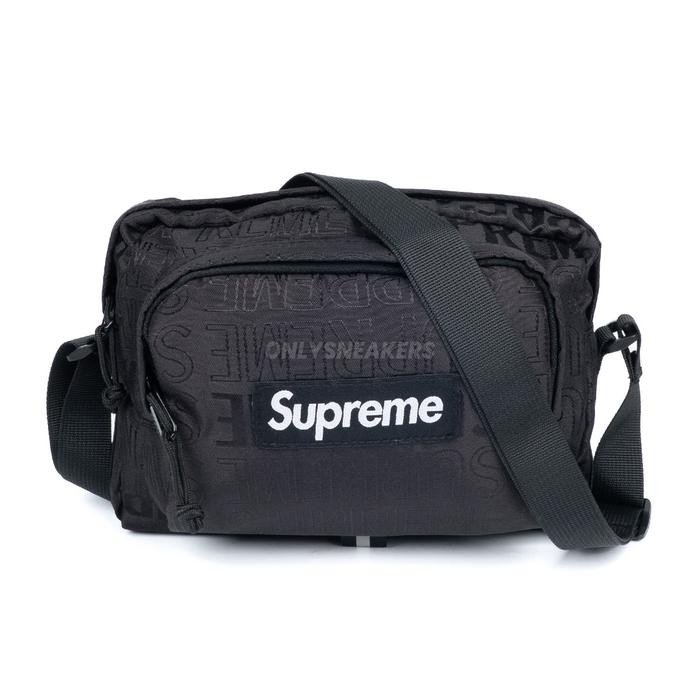 SUPREME SHOULDER BAG SS19 BLACK