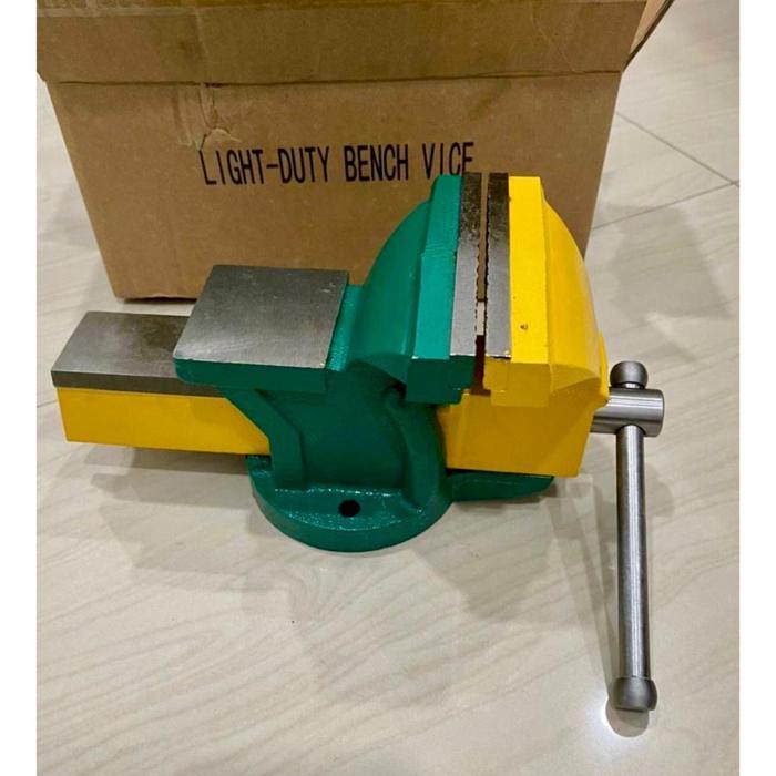 Catok Paron 6 Inch Ragum Bench Vice 6" Bais Meja 6 Bais Jepit Besi