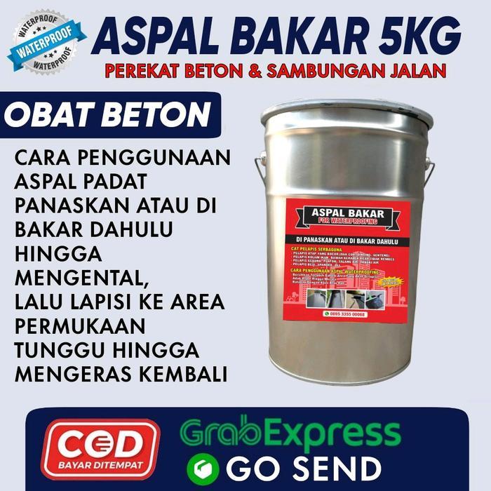 Aspal Bakar 5Kg Waterproofing