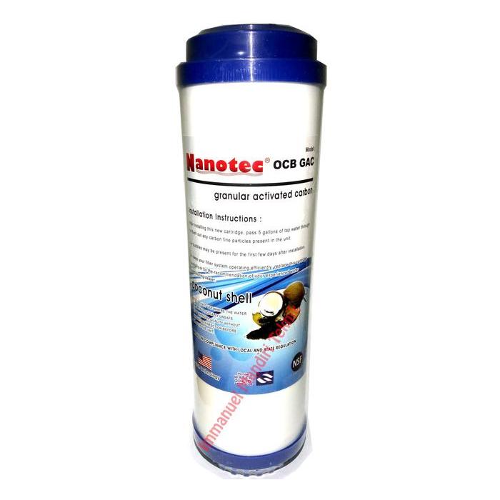BEST SELLER GAC Nanotec OCB 10 " / Granular Actived Carbon Nanotec OCB GAC 10 "