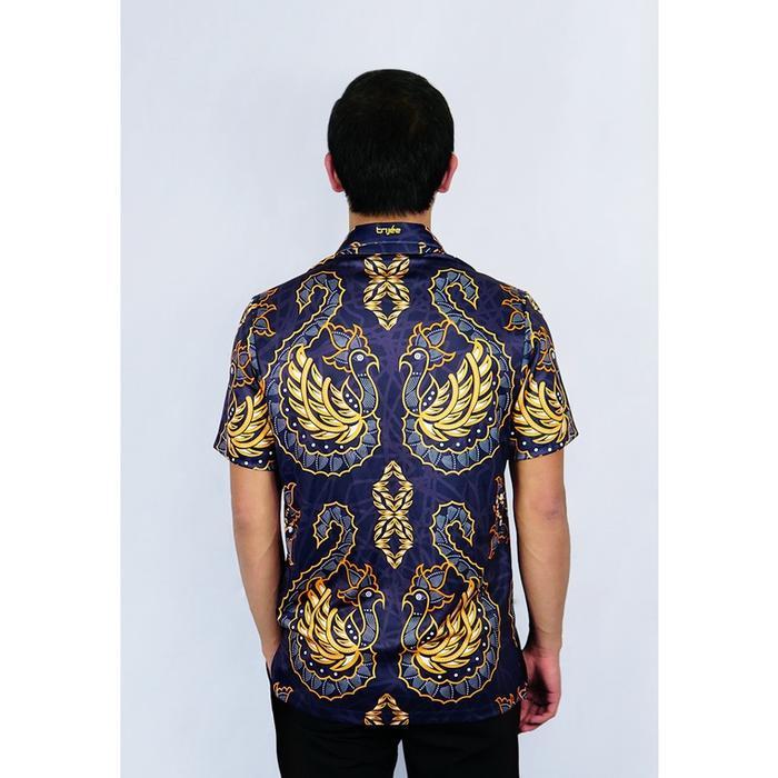 Baru Trijee Sportswear Batik Jersey Men Balen - Purple