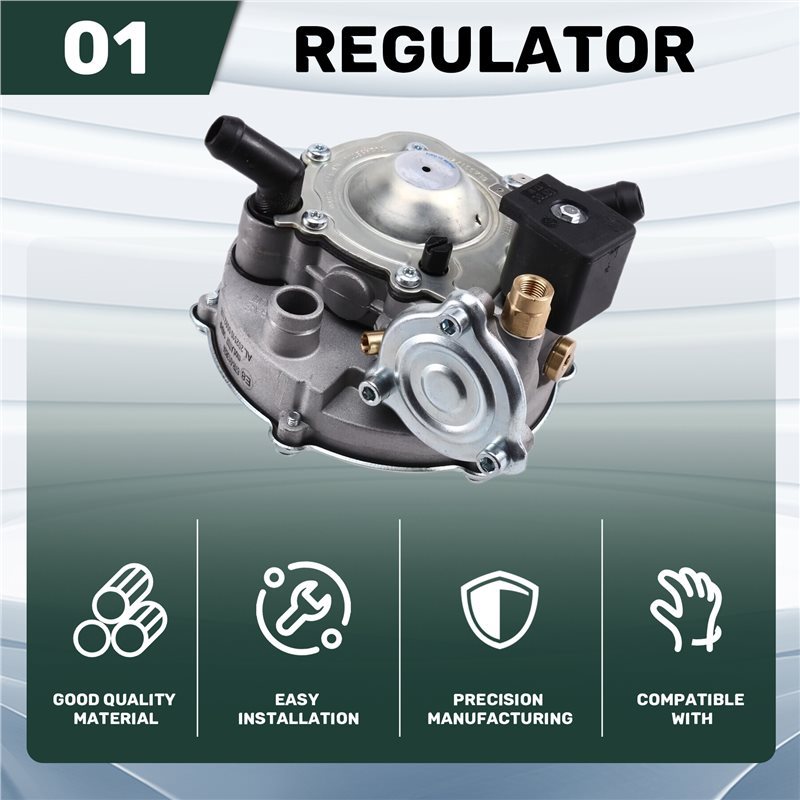 AT07 LPG REDUCER PRESSURE GENERATOR REGULATOR EFI CARBURETOR FOR TOMASETTO AT07 SUPER