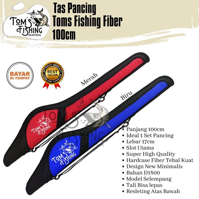 Tas Pancing Shimano Fiber 100cm New Design Minimalis ( 1 Set Pancing) Kaku Murah - Toms Fishing