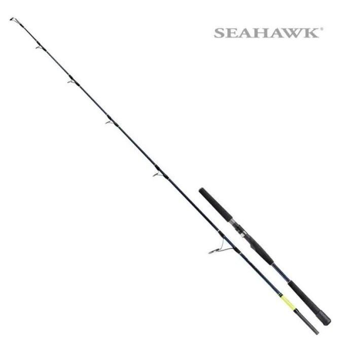 Joran Seahawk Amberjack Extra Spinning Baitcasting Bc 180 Cm 602 Pe 1-3 2-4 3-6 Rod Jigging Laut