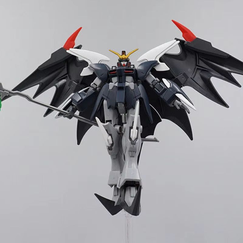 HG 1/144 D-Hell Custom Deathscythe XXXG-01D2 Mech Assembly Model Kits Action Figures Desktop