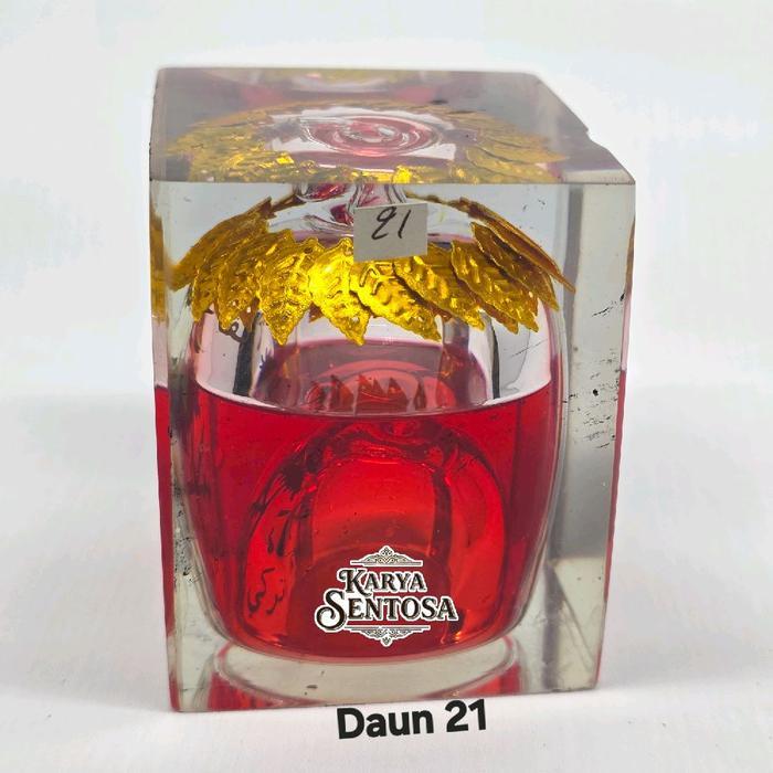 Terlaris Parfum Apel Jin Pres Cair Merah Besar Daun 17 19 21