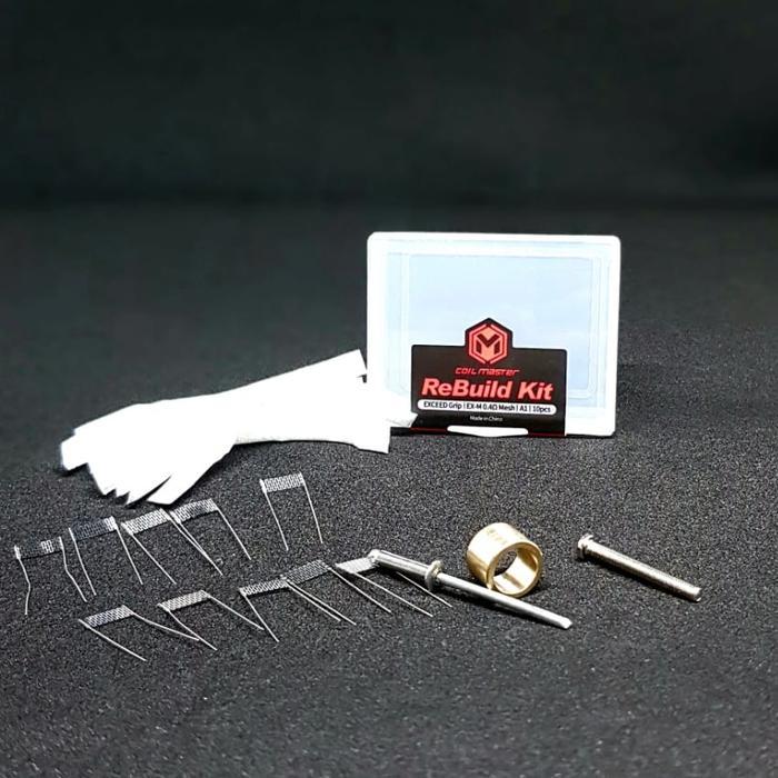 COIL MASTER RBK EXCEED GRIP 0.4 OHM AUTHENTIC- REBUILD KIT EXCEED GRIP