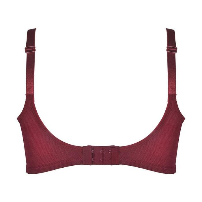 Cynthia Bra Menyusui Full Bintik - Maroon