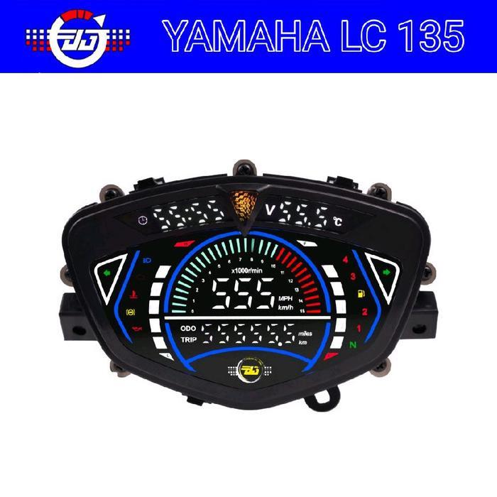 Speedometer Jupiter Mx Lc135 Old Digital Motor Yamaha Lc 135 Multi Function Modification Tampilan