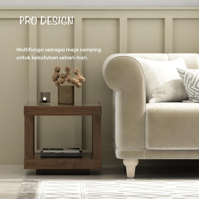 Pro Design Petra Petet 50 Meja Samping / Nakas Pasti Promo