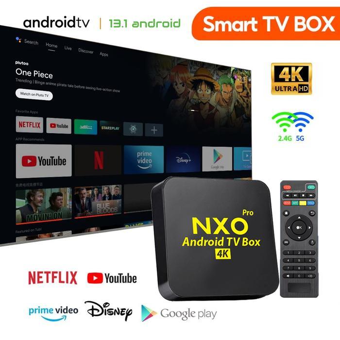 Premium Android Tv Box Mxq-Pro 5G 2Gb +16Gb 4K Smart Tv Box Media All Channel Original