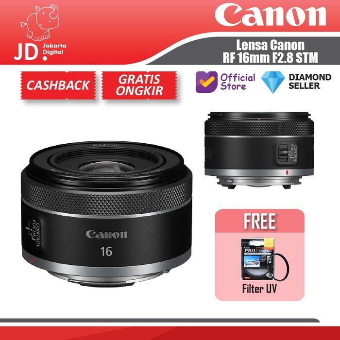 Lensa Canon RF 16mm F2.8 STM Full Frame - RF Lens 16mm