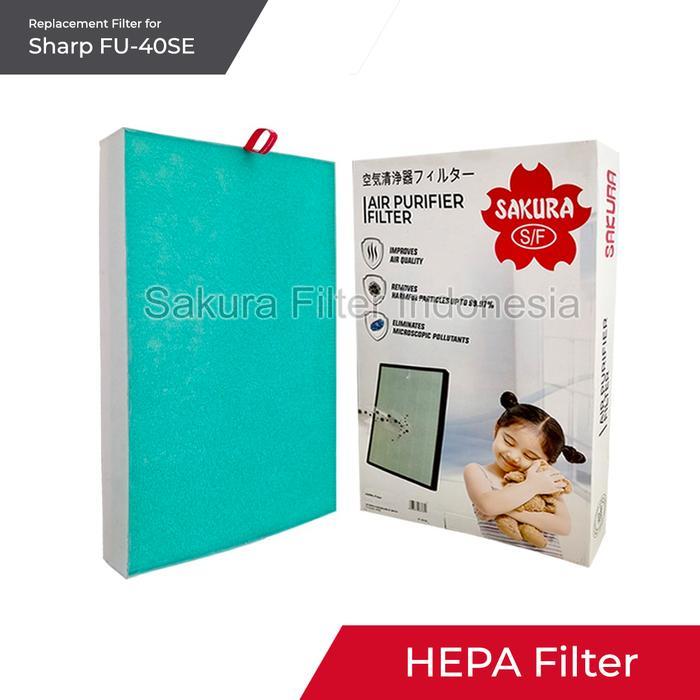 TERBARU Filter HEPA Sharp Air Purifier FU-40 SE Sakura APV-94010