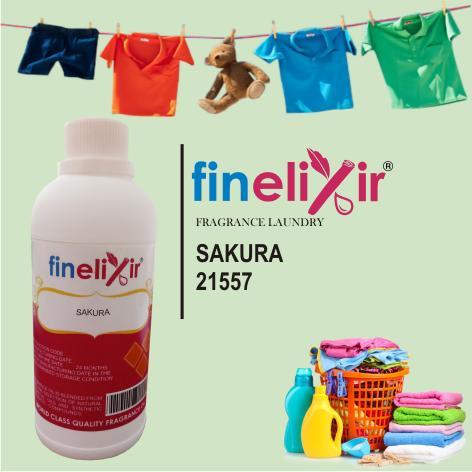 Official Bibit Parfum Laundry Sakura 500Ml Original